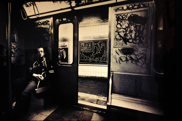 Keith Haring on Subway 750